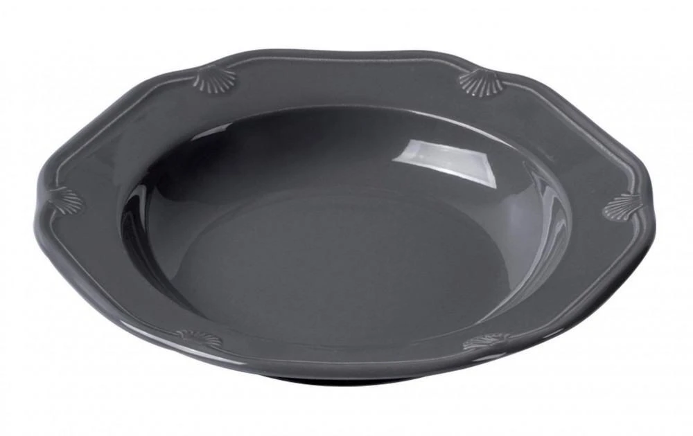 Pillivuyt Suppenteller Eclectique Compostelle In Stahlgrau 3 Pillivuyt Suppenteller Eclectique Compostelle In Stahlgrau