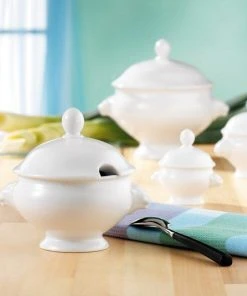 Seltmann Weiden Lukullus Terrine Löwenkopf Ohne Deckel 3 L -WMF Geschäft 20 weiss 53 2