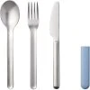 Mepal Besteckset Bloom 3-teilig - Nordic Blue -WMF Geschäft 212 105750013800a