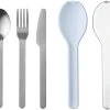 Mepal Besteckset Ellipse 3-teilig - Nordic Blue