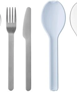 Mepal Besteckset Ellipse 3-teilig - Nordic Blue