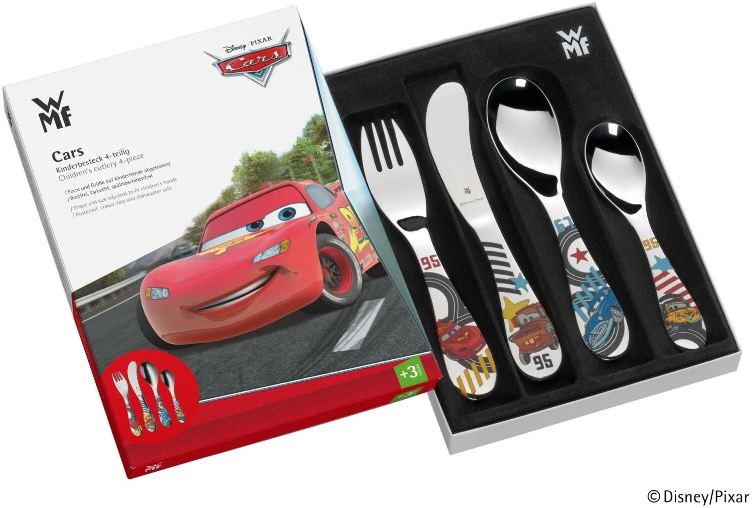 WMF Disney Cars2 Kinderbesteck Set 4-teilig 7 WMF Disney Cars2 Kinderbesteck Set 4-teilig - Image 5