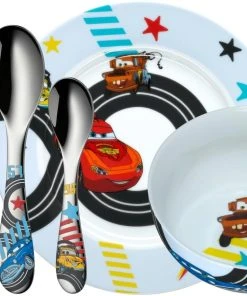 WMF Disney Cars2 Kinder Geschirrset 6-teilig