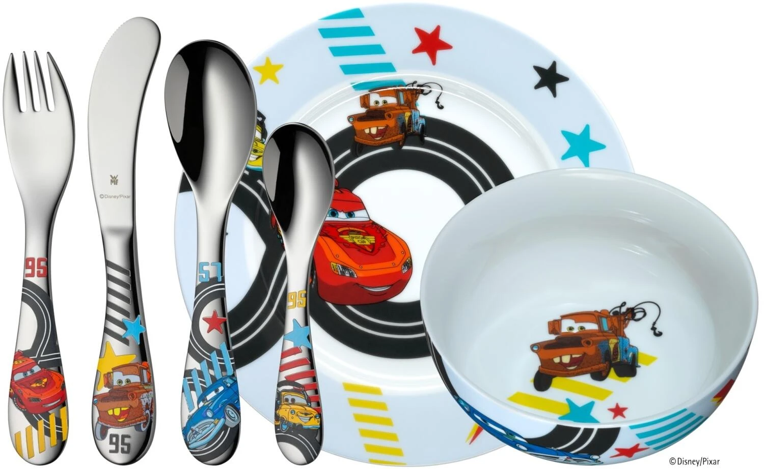 WMF Disney Cars2 Kinder Geschirrset 6-teilig 3 WMF Disney Cars2 Kinder Geschirrset 6-teilig