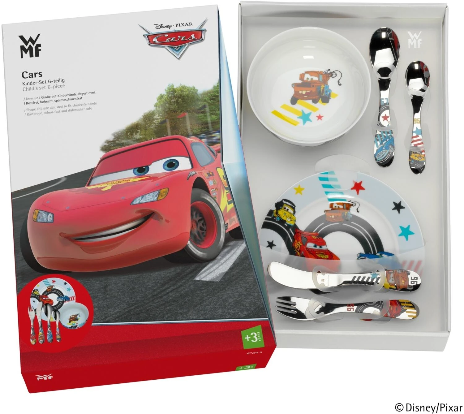 WMF Disney Cars2 Kinder Geschirrset 6-teilig 6 WMF Disney Cars2 Kinder Geschirrset 6-teilig - Image 4
