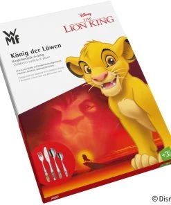 WMF König Der Löwen Kinderbesteck Set 4-teilig -WMF Geschäft 217 12 8604 6040 6000