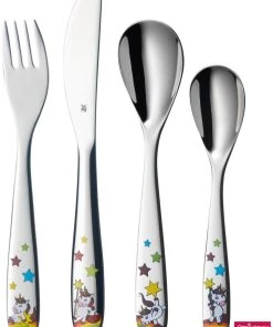 WMF Einhorn Kinderbesteck Set 4-teilig