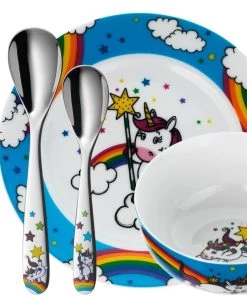 WMF Einhorn Kinder Geschirrset 6-teilig