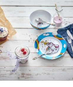 WMF Einhorn Kinder Geschirrset 6-teilig -WMF Geschäft 217 12 8605 9964 400