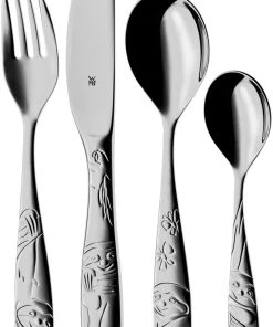 WMF Faultier Kinderbesteck Set 4-teilig