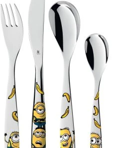 WMF Minions Kinderbesteck Set 4-teilig
