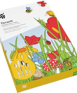 WMF Tierwelt Kinderbesteck Set 4-teilig -WMF Geschäft 217 12 8962 9990 6000