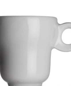 Modern Classic Espressotasse Von Porzellanfabrik Walküre, Weiß