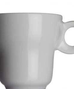 Modern Classic Espressotasse Groß Von Porzellanfabrik Walküre, Weiß