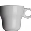 Modern Classic Milchkaffeetasse Von Porzellanfabrik Walküre, Weiß