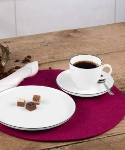 Seltmann Weiden Lido Black Line Kaffeeservice 18-teilig Rund -WMF Geschäft 33 10826 ka 18tlg 01