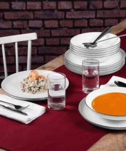 Seltmann Weiden Lido Black Line Tafelservice 12-teilig Rund -WMF Geschäft 33 10826 ta 12tlg 02