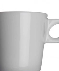 NYNY Cappuccinotasse Von Porzellanfabrik Walküre, Weiß