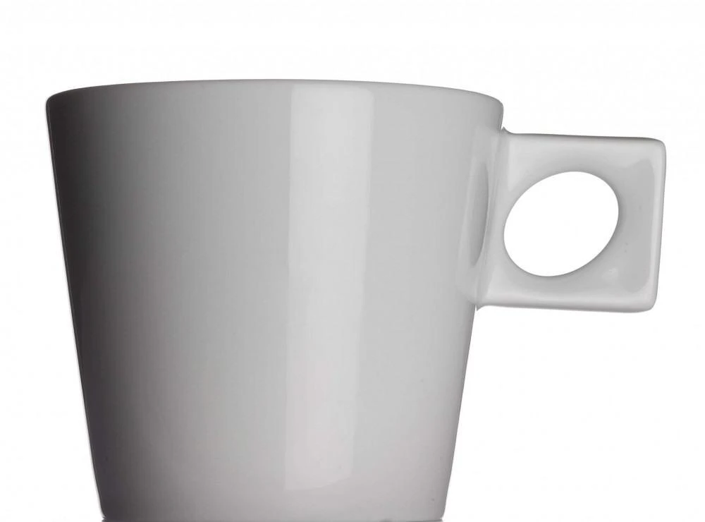 NYNY Café Au Lait Tasse Von Porzellanfabrik Walküre, Weiß 3 NYNY Café Au Lait Tasse Von Porzellanfabrik Walküre, Weiß