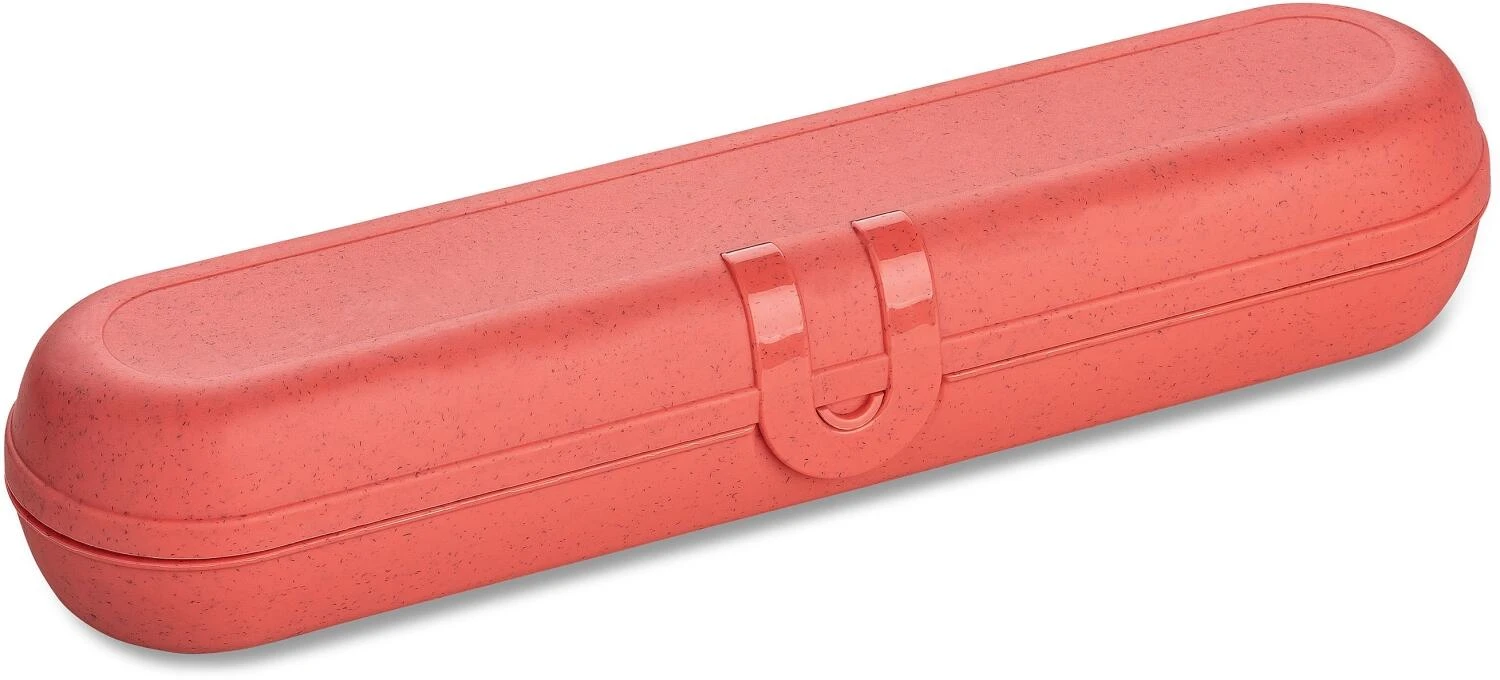 Koziol Besteck-Etui KLIKK In Coral 3 Koziol Besteck-Etui KLIKK In Coral