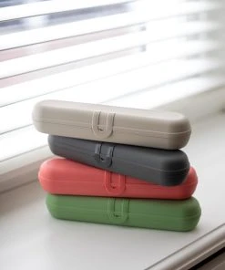 Koziol Besteck-Etui KLIKK In Grün 7 Koziol Besteck-Etui KLIKK In Grün -WMF Geschäft 7034 KLIKK ETUI all 1 4