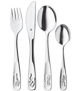 WMF Kinderbesteck 4-teilig Tiere