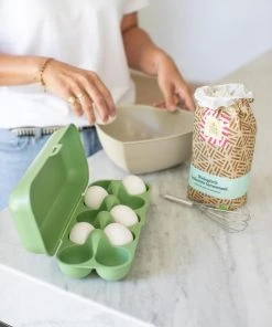 Koziol Eierbox In Grün -WMF Geschäft 7179 EGGS TO GO 703 7643 HERZ 4