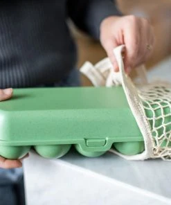 Koziol Eierbox In Grün -WMF Geschäft 7179 EGGS TO GO 703 bag 3