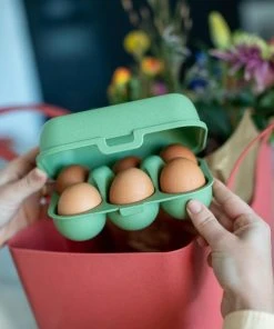 Koziol Eierbox In Grün -WMF Geschäft 7186 EGGS TO GO MINI shop 14
