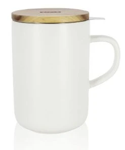 OGO Living Teepott Juliet Mit Filter, Weiß