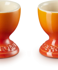 Le Creuset Eierbecher Im 2er-Set Mit Standfuß In Ofenrot -WMF Geschäft 89064000900003 2
