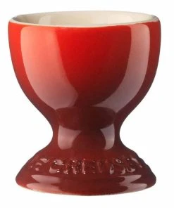 Le Creuset Eierbecher Mit Standfuß In Kirschrot