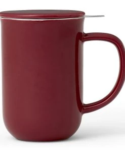 Viva Scandinavia Teepott Minima Balance Mit Filter, Weinrot