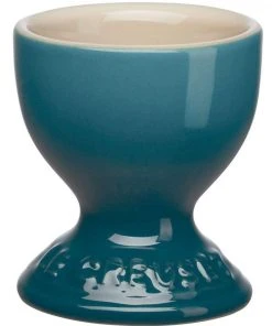 Le Creuset Eierbecher Mit Standfuß In Deep Teal