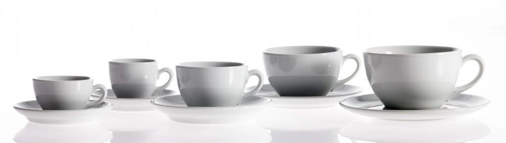 Classic Bistrotasse Von Porzellanfabrik Walküre, Weiß 4 Classic Bistrotasse Von Porzellanfabrik Walküre, Weiß - Image 2