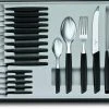 Victorinox Swiss Modern Besteck-Set Mit Tomatenmessern, 24-teilig, Schwarz -WMF Geschäft CUT 6 9093 11W 24 S1