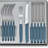 Victorinox Swiss Modern Besteck-Set Mit Tomatenmessern, 12-teilig, Kornblumen-blau -WMF Geschäft CUT 6 9096 11W2 12 S1 1