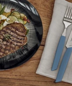 Victorinox Swiss Modern Besteck-Set Mit Steakmessern, 24-teilig, Kornblumen-blau 8 Victorinox Swiss Modern Besteck-Set Mit Steakmessern, 24-teilig, Kornblumen-blau -WMF Geschäft CUT 6 9096 12W2 24 G 2 1