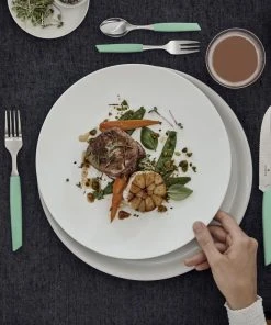 Victorinox Swiss Modern Besteck-Set Mit Steakmessern, 12-teilig, Minzgrün -WMF Geschäft CUT 6 9096 12W41 24 G 1 1