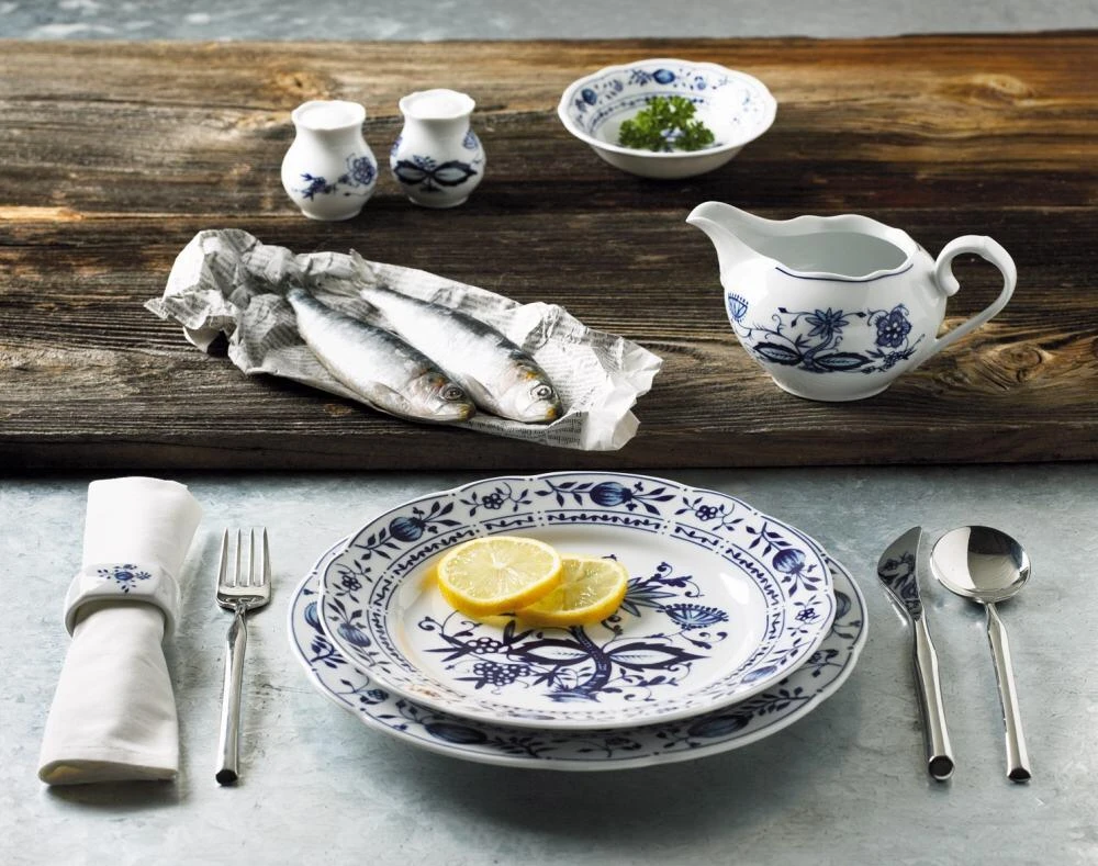 Kahla Rossella Eierbecher Mit Fuß In Zwiebelmuster 4 Kahla Rossella Eierbecher Mit Fuß In Zwiebelmuster - Image 2