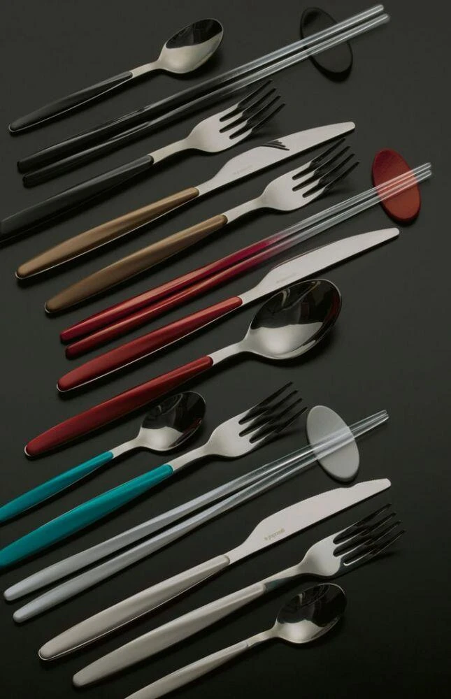 Guzzini Besteckset My Fusion Aus Edelstahl In Schwarz, 24-teilig 4 Guzzini Besteckset My Fusion Aus Edelstahl In Schwarz, 24-teilig - Image 2