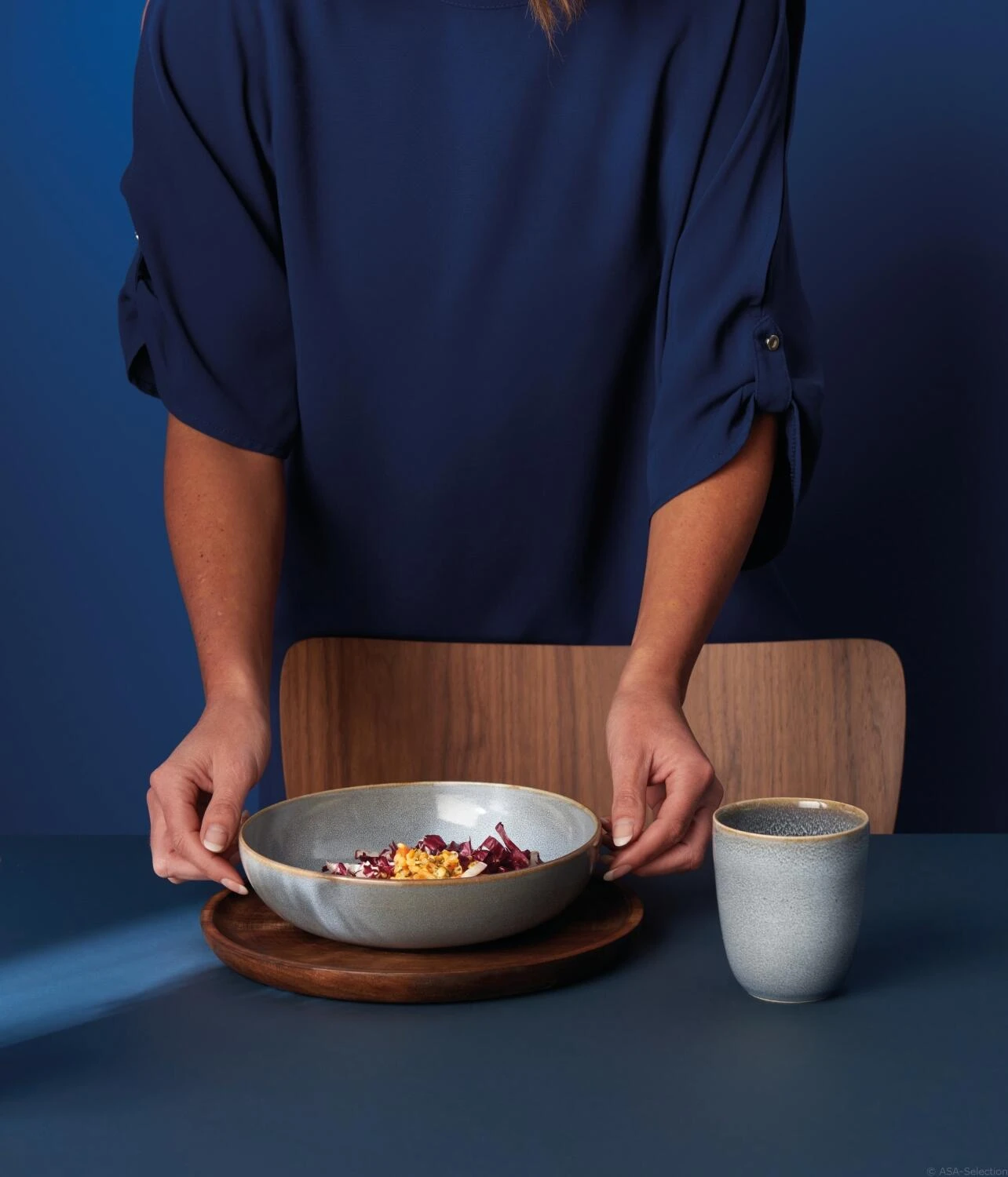 ASA Gourmetteller Saison Denim, 23 Cm 5 ASA Gourmetteller Saison Denim, 23 Cm - Image 3