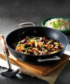 Le Creuset Aluminium-Wok, 32 Cm 13 Le Creuset Aluminium-Wok, 32 Cm -WMF Geschäft TNS 28cm Wok Lifestyle neu l