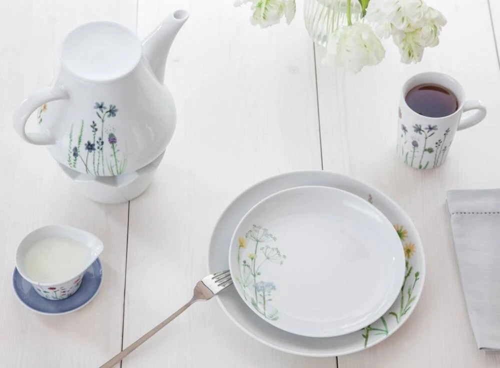 Kahla Magic Grip Wildblume Espresso-Obertasse 0,09 L, Blau-rot 6 Kahla Magic Grip Wildblume Espresso-Obertasse 0,09 L, Blau-rot - Image 4