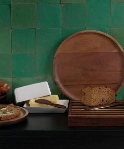 ASA Holzbrett, Oval Wood Dark Aus Akazie -WMF Geschäft Wood dark dunkel Brotzeit 2