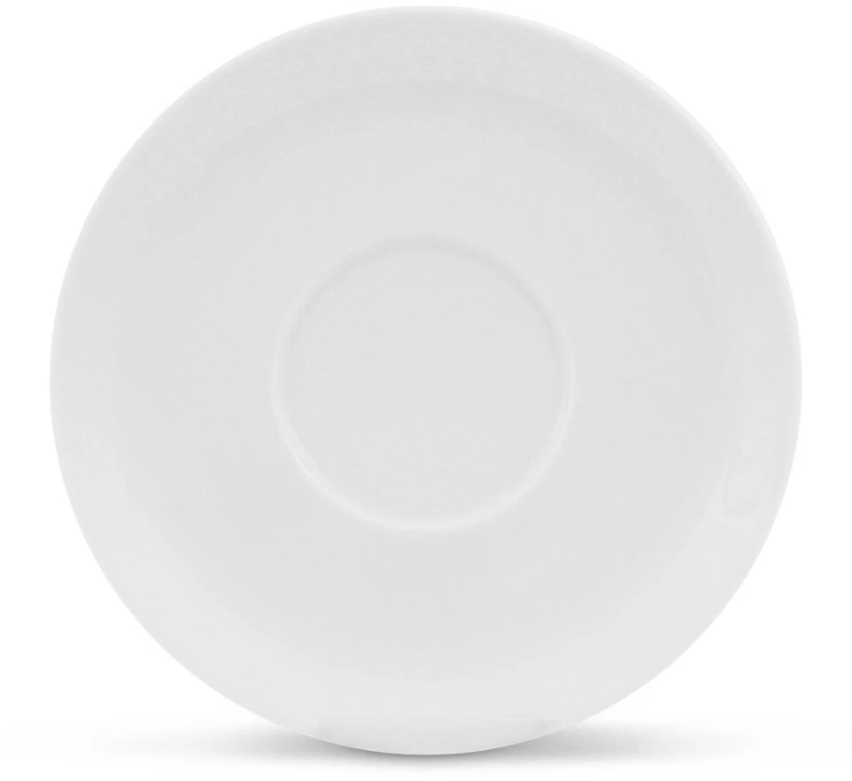 Classic Café Au Lait Untertasse Von Porzellanfabrik Walküre, Weiß 4 Classic Café Au Lait Untertasse Von Porzellanfabrik Walküre, Weiß - Image 2