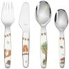 Rösle Kinderbesteck "Waldfreunde" 4-teilig 1 Rösle Kinderbesteck "Waldfreunde" 4-teilig -WMF Geschäft web RS3851 96066 Kinderbesteck Waldfreunde xl